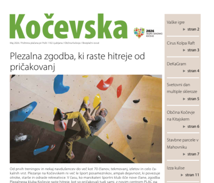 Kočevska št. 120 - maj 2026