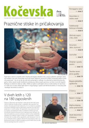 Kočevska št. 115 - december 2025